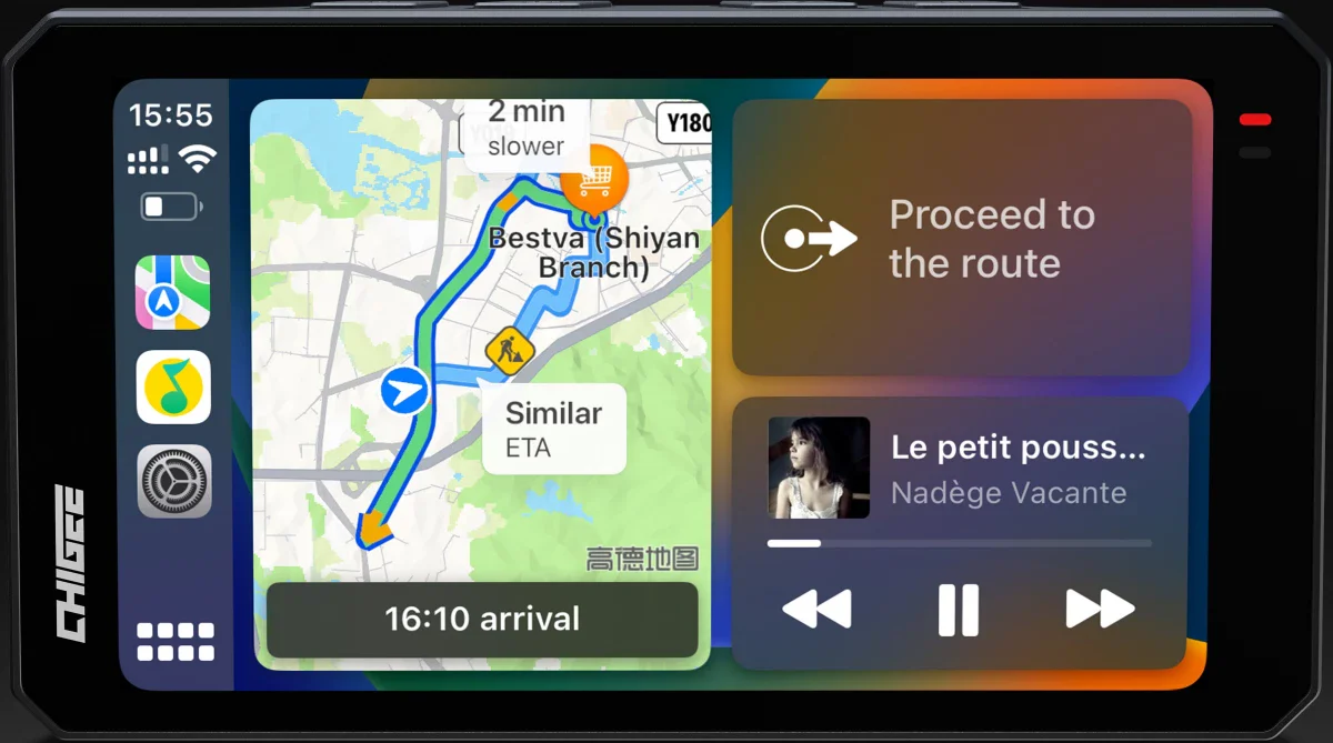AIO6 Max, Chigee. GPS og smartskjerm, passer BMW-motorsykler. - Image 2