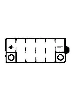Batteri, Yuasa. YB9-B - Image 2