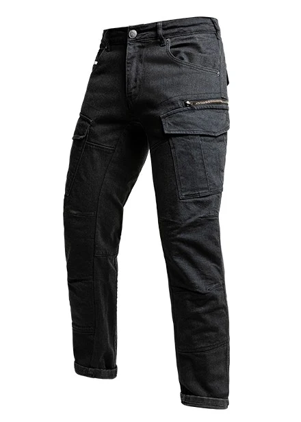 Bukse, John Doe. Defender Cargo (Svart) - Image 2