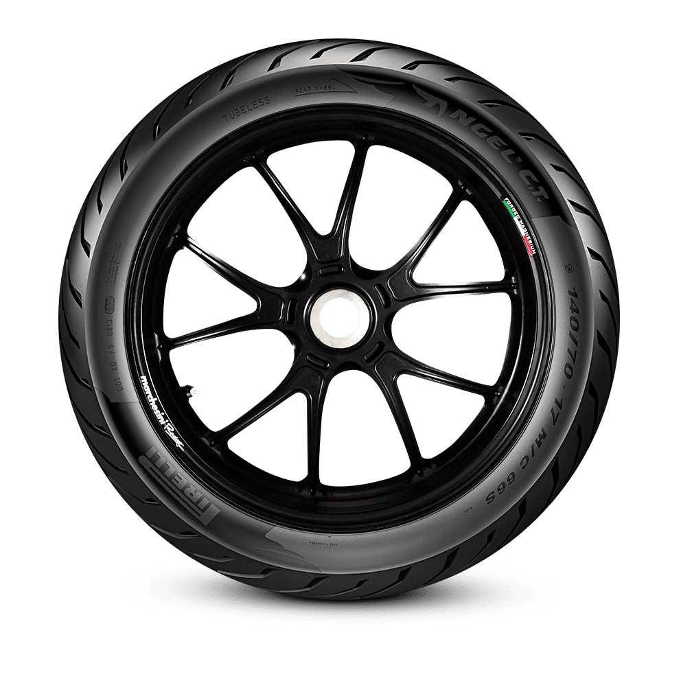 Dekk, Pirelli. Angel City (100/80-17 + 140/70-17) Dekksett - Image 3