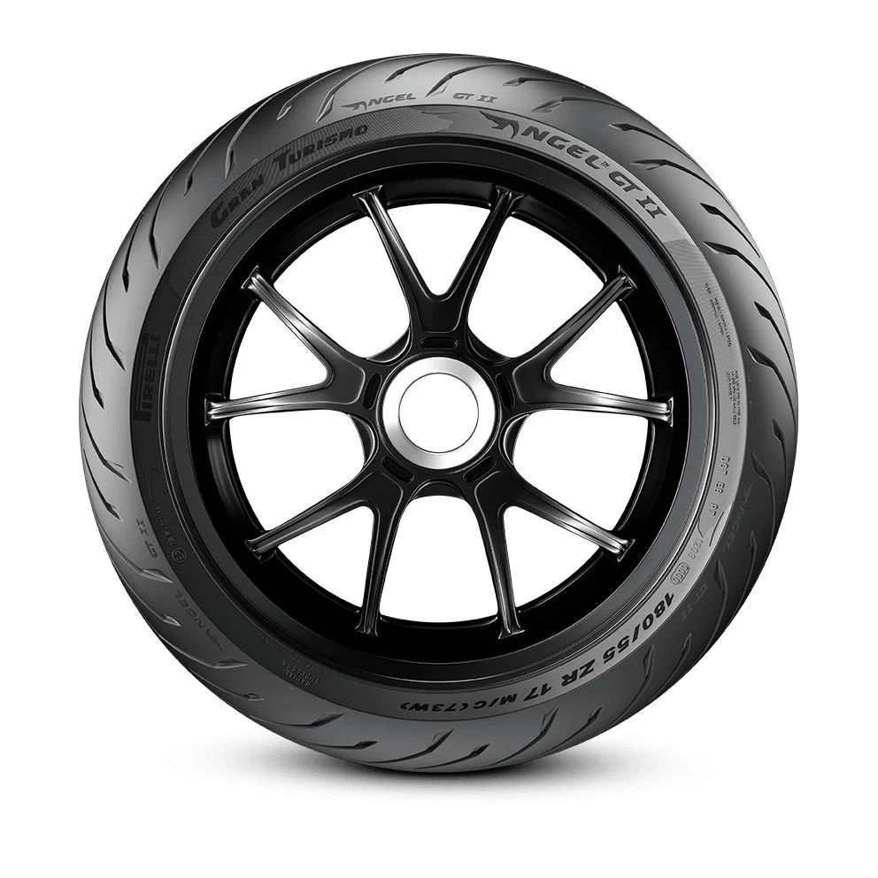 Dekk, Pirelli. Angel GT 2 (120/70-17 + 190/55-17) Dekksett - Image 2