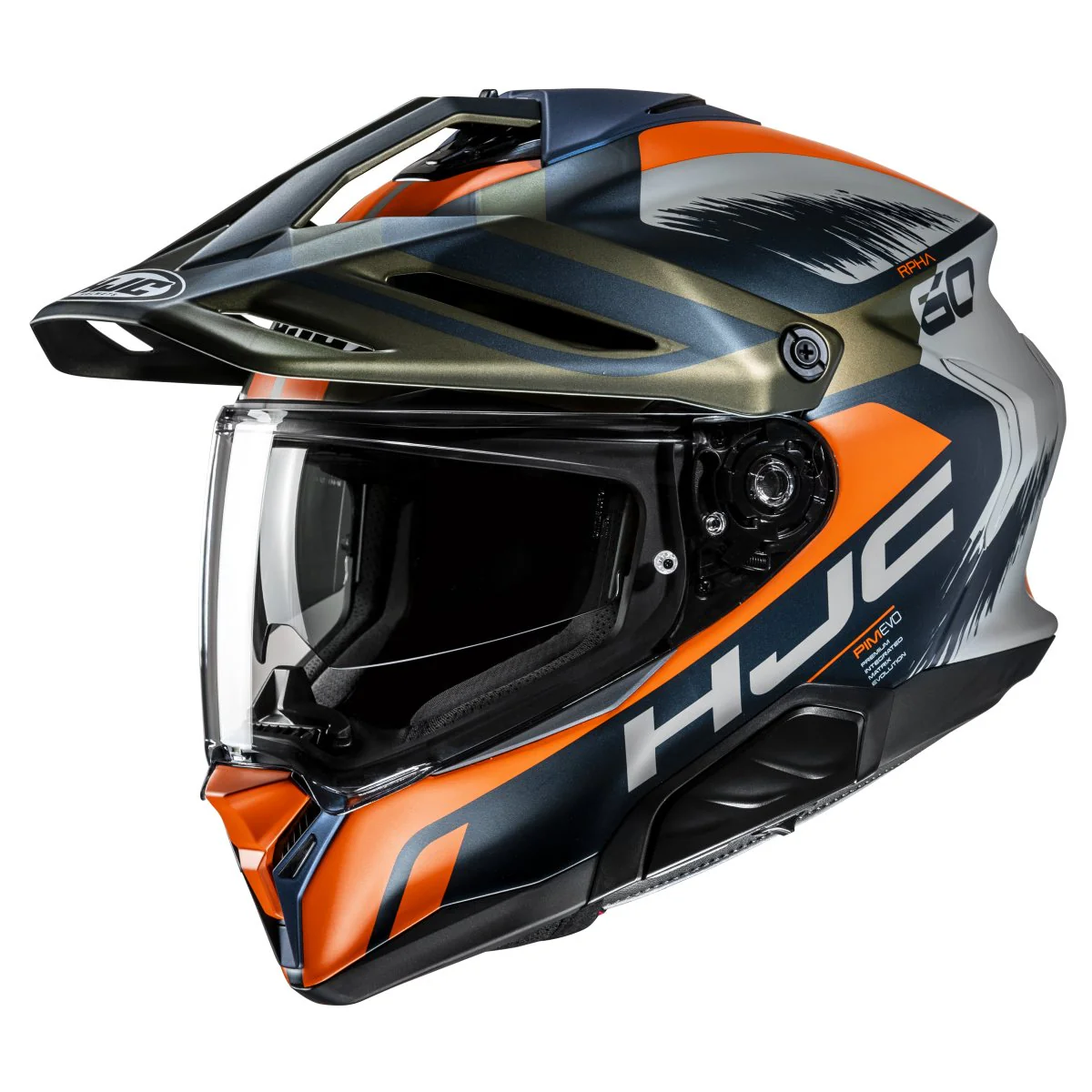 Hjelm, HJC. RPHA 60 Quid MC4 (Oransje/grønn) - Image 6