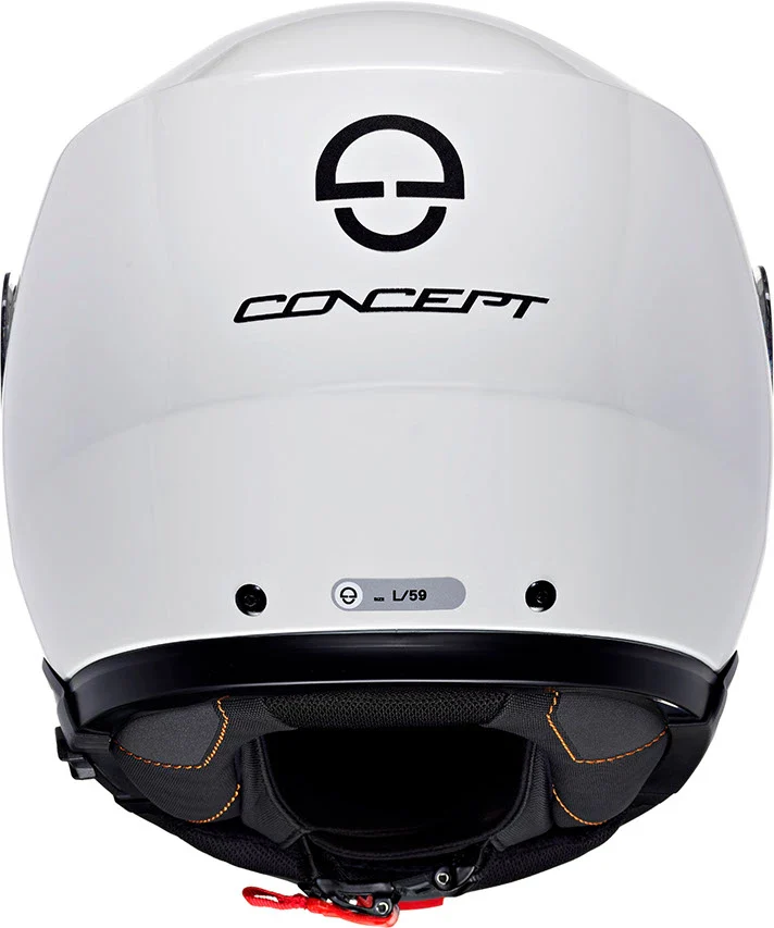 Hjelm, Schuberth. Concept (Hvit) Åpningshjelm - Image 4