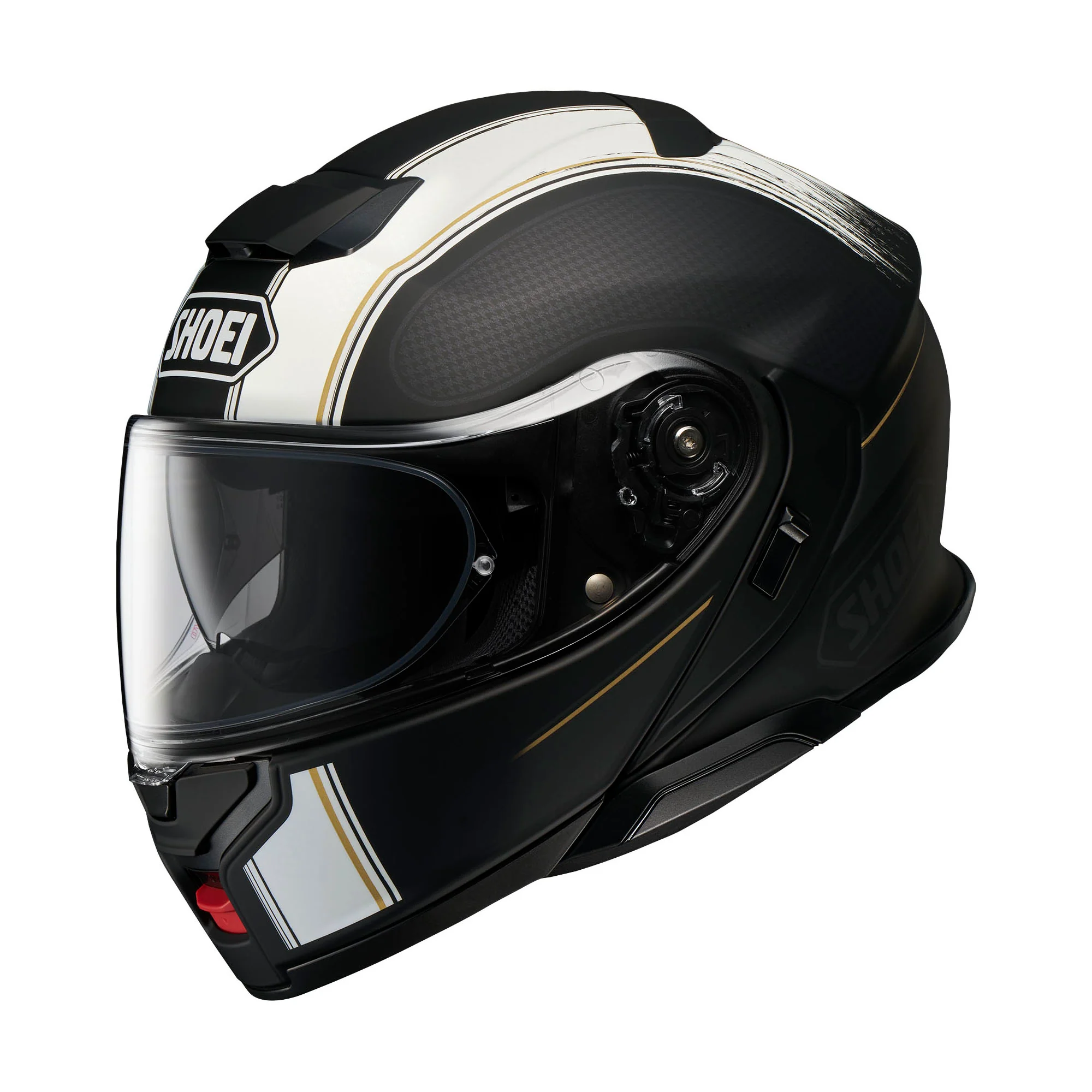 Hjelm, Shoei. Neotec 3 Satori TC-5 (Svart/hvit/gul) - Image 2