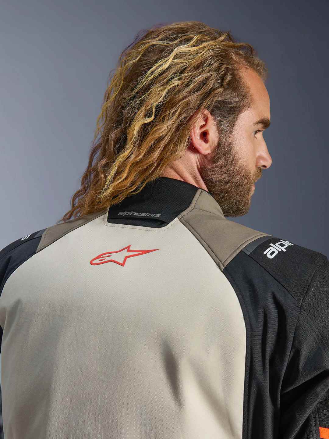 Jakke, Alpinestars. Andes Drystar V4 (Brun) - Image 3