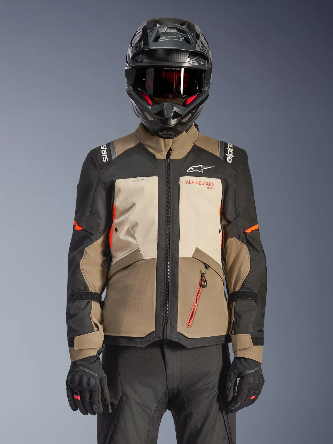 Jakke, Alpinestars. Andes Drystar V4 (Brun) - Image 5