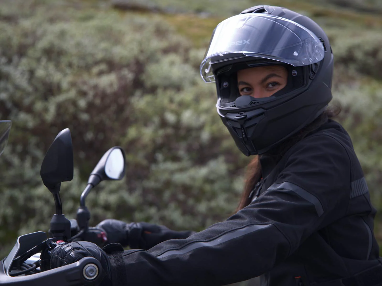 Jakke, MCO. Dovre (Svart / oransje) Dame - Image 7