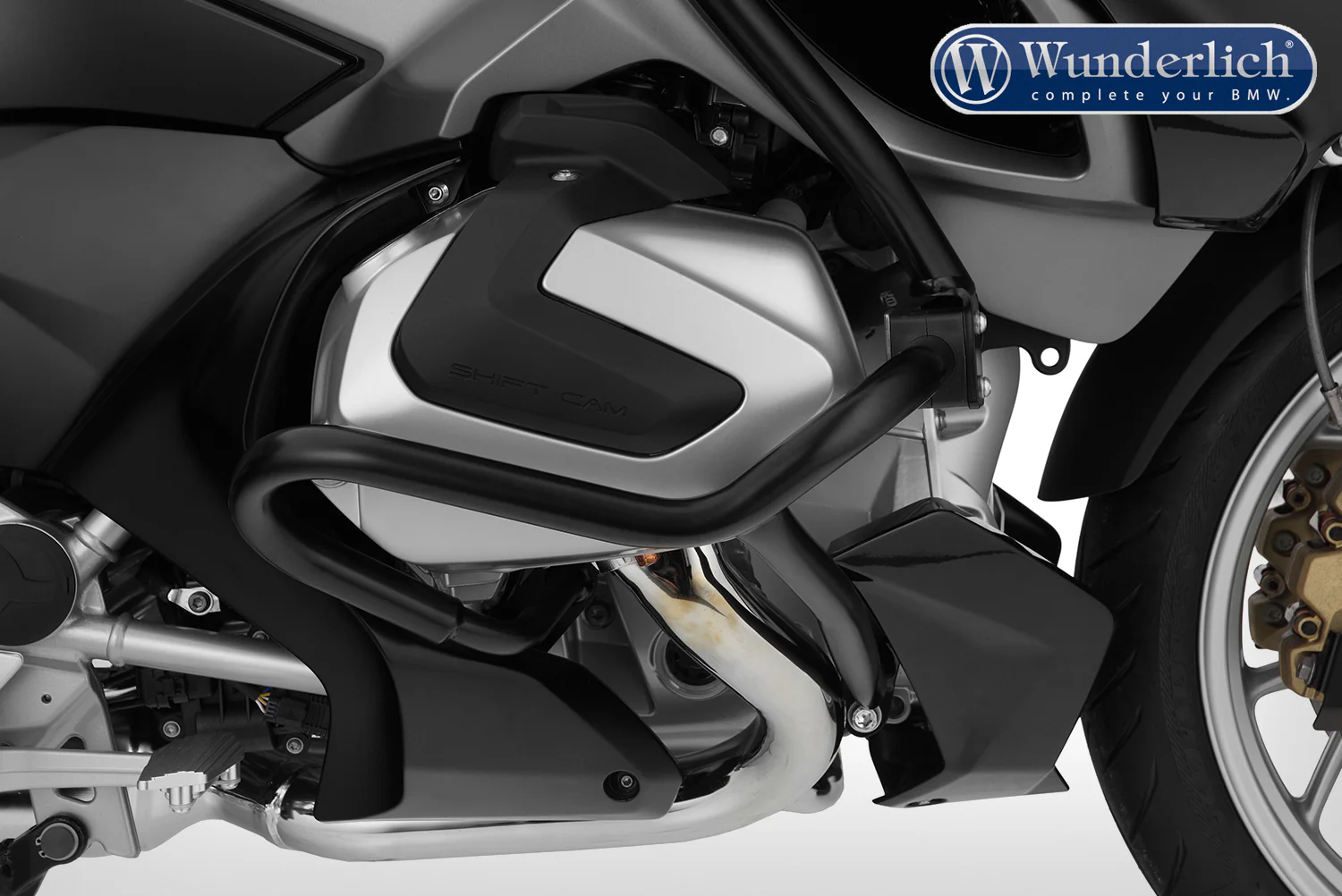 Motorvernbøyler, BMW R1250RT, 2019 ->, (SORT, WUNDERLICH) - Image 3