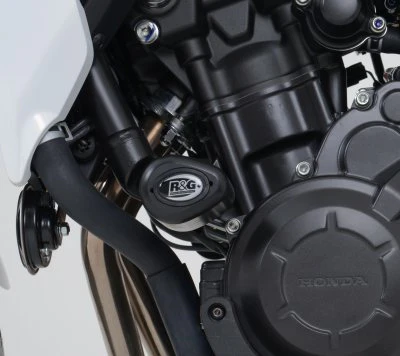 Velteklosser, R&G. Passer til Honda CB500 F/X (Svart) - Image 3